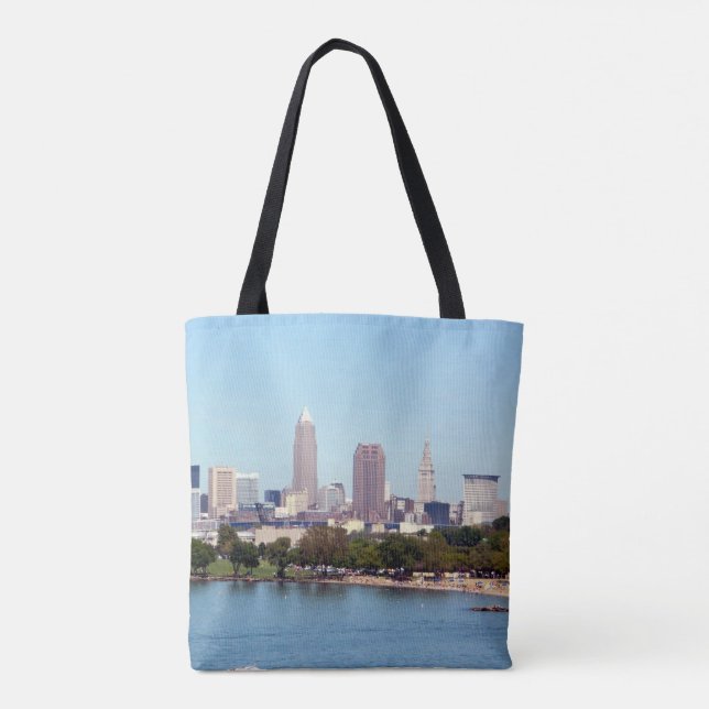 Cleveland, Ohio Lake View Tote Bag (Back)