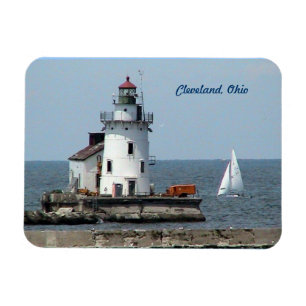 Cleveland Ohio Lighthouse Fridge Magnet