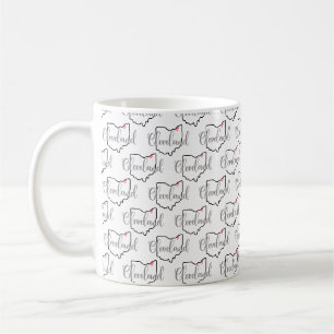 Cleveland Ohio Love Coffee Mug