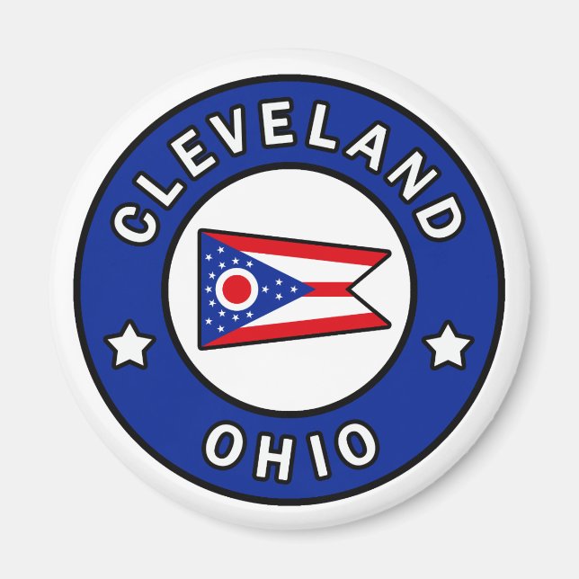 Cleveland Ohio Magnet (Front)