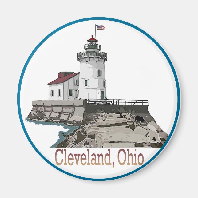 Cleveland Ohio Magnet (Front)