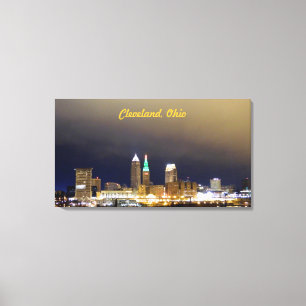 Cleveland, Ohio Million Dollar View Canvas Print