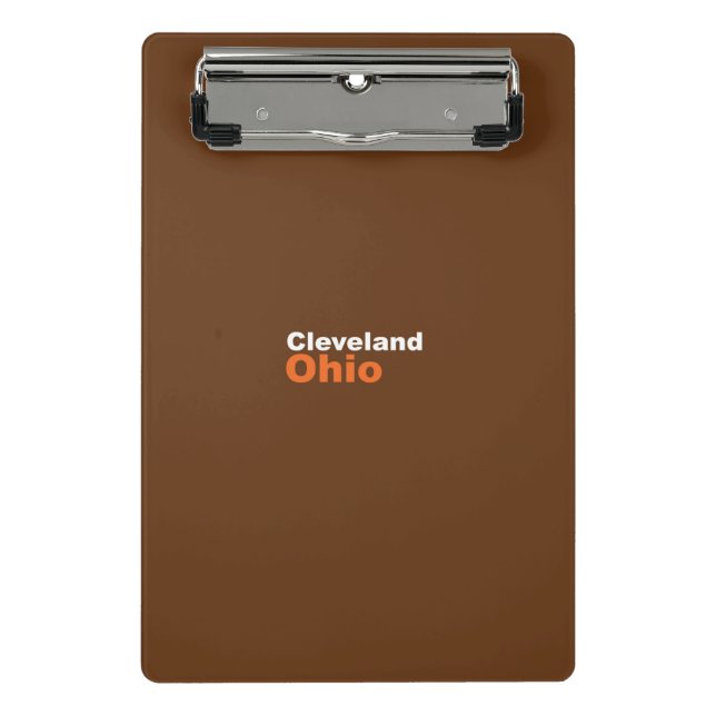 Cleveland, Ohio Mini Clipboard (Front)