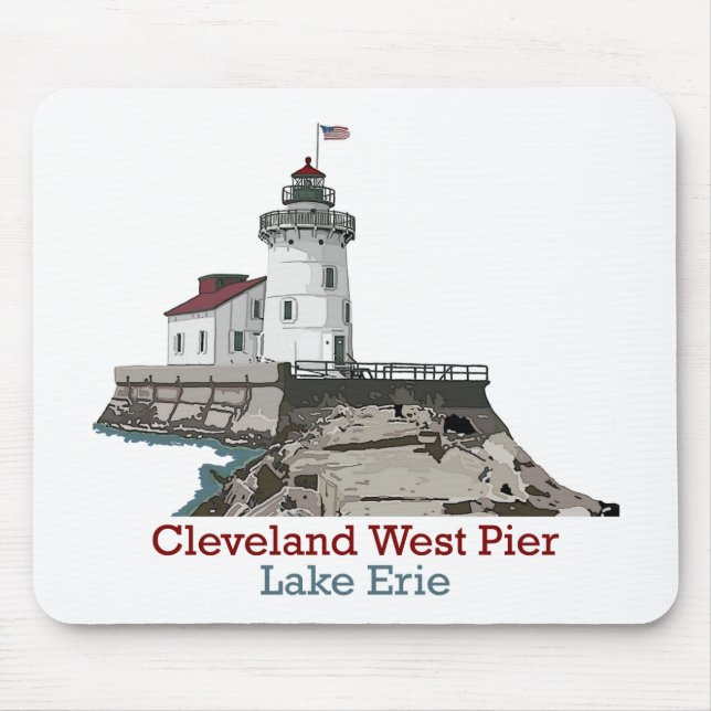 Cleveland Ohio Mouse Mat (Front)