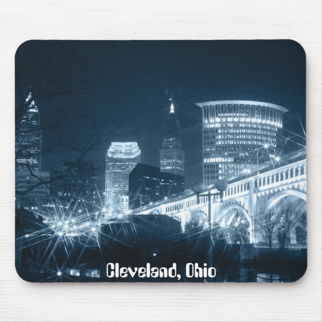 Cleveland, Ohio Mouse Mat (Front)