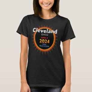 Cleveland Ohio OH Total Solar Eclipse 2024  2 T-Shirt