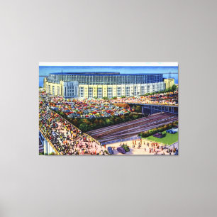 Cleveland Ohio Old Municipal Stadium Canvas Print