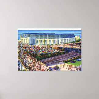 Cleveland Ohio Old Municipal Stadium Canvas Print