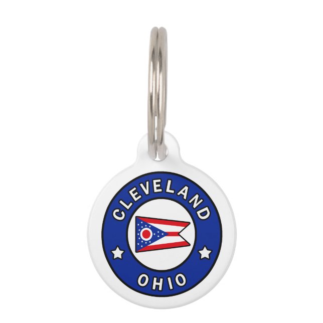 Cleveland Ohio Pet Tag (Front)