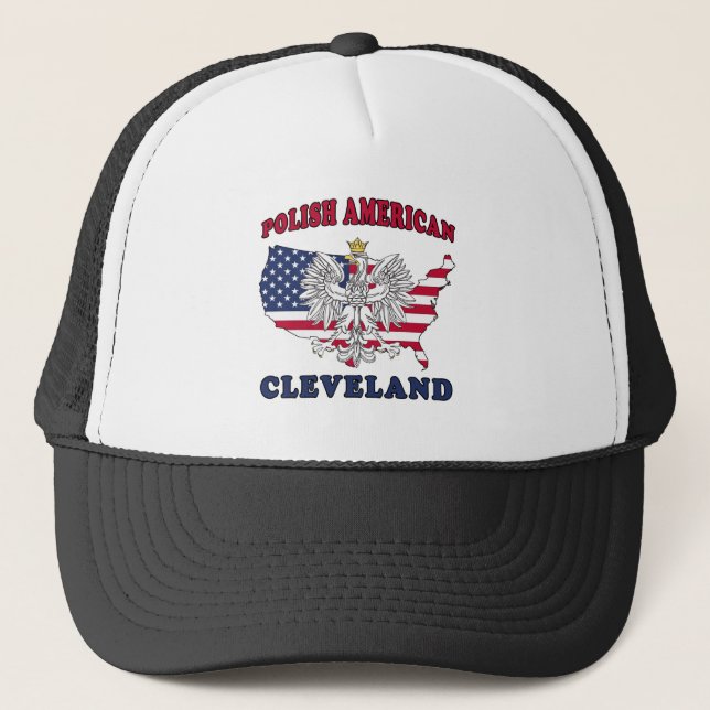 Cleveland Ohio Polish Trucker Hat (Front)