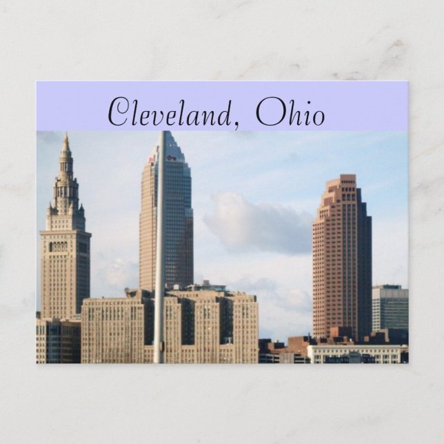 CLEVELAND, OHIO postcard (Front)
