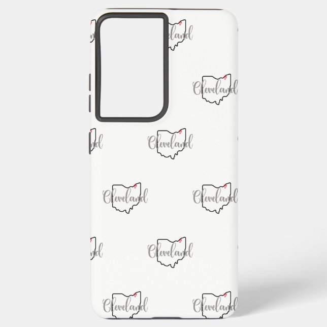 Cleveland Ohio Samsung Galaxy S21 Ultra Case (Back)