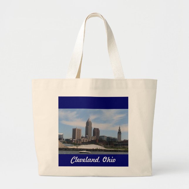Cleveland Ohio Skyline Bag (Front)