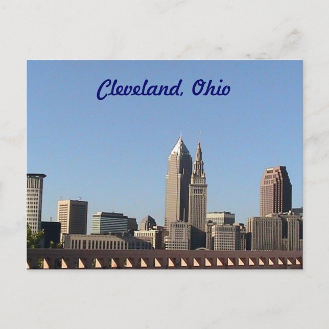 Cleveland, Ohio Summer Postcard (Front)