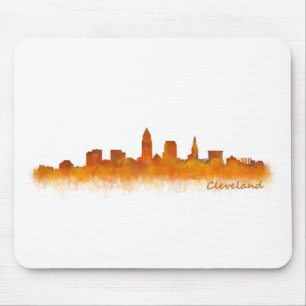 Cleveland Ohio the USA Skyline City v02 Mouse Mat