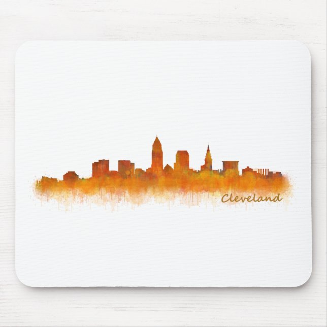 Cleveland Ohio the USA Skyline City v02 Mouse Mat (Front)