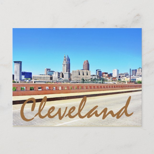 Cleveland, Ohio, U.S.A. Postcard (Front)