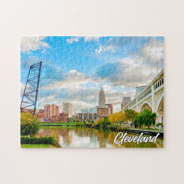 Cleveland, Ohio, United States Jigsaw Puzzle (Horizontal)