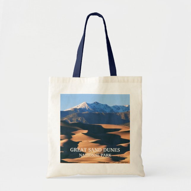 Cleveland Peak, Great Sand Dunes National Park Tote Bag (Front)