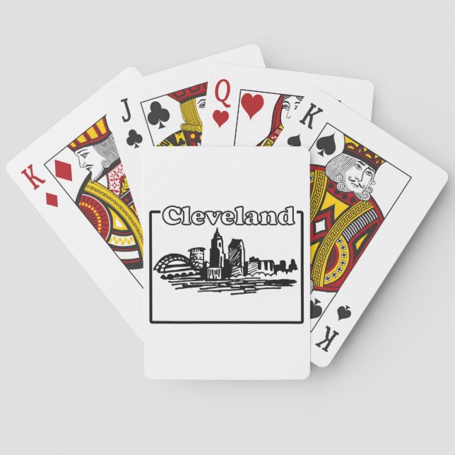 Cleveland Playing Cards (Back)