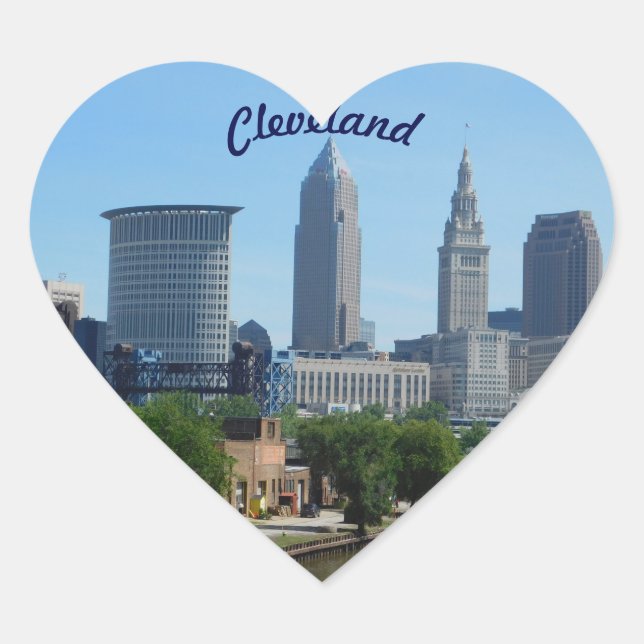 Cleveland River View Sticker (Front)