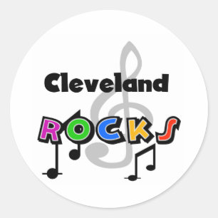 Cleveland Rocks Classic Round Sticker