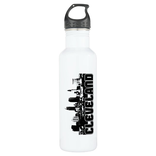 Cleveland Skyline 710 Ml Water Bottle (Front)