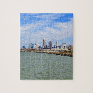 Cleveland Skyline Jigsaw Puzzle