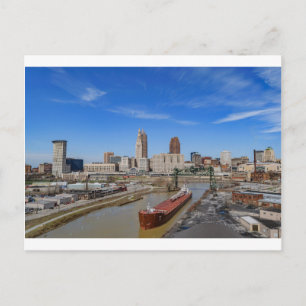 Cleveland Skyline Postcard
