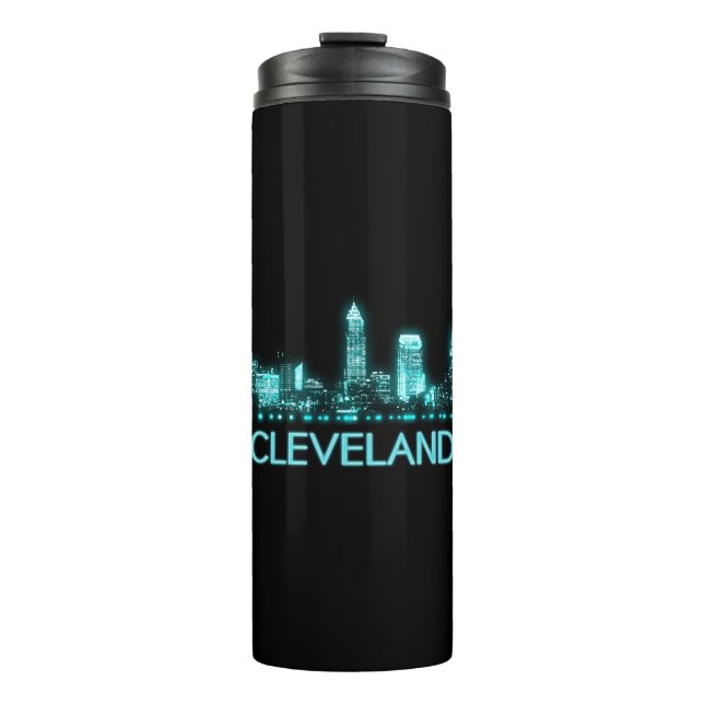 Cleveland Skyline Thermal Tumbler (Front)