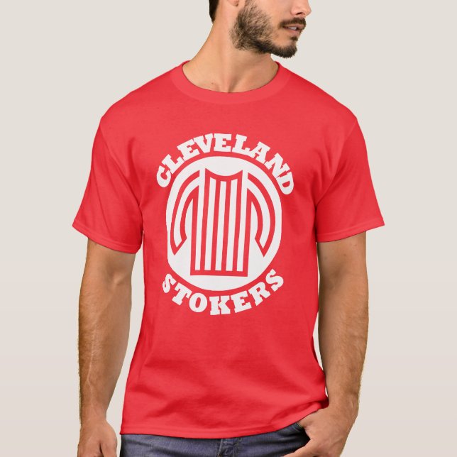 Cleveland Stokers (Red) T-Shirt (Front)