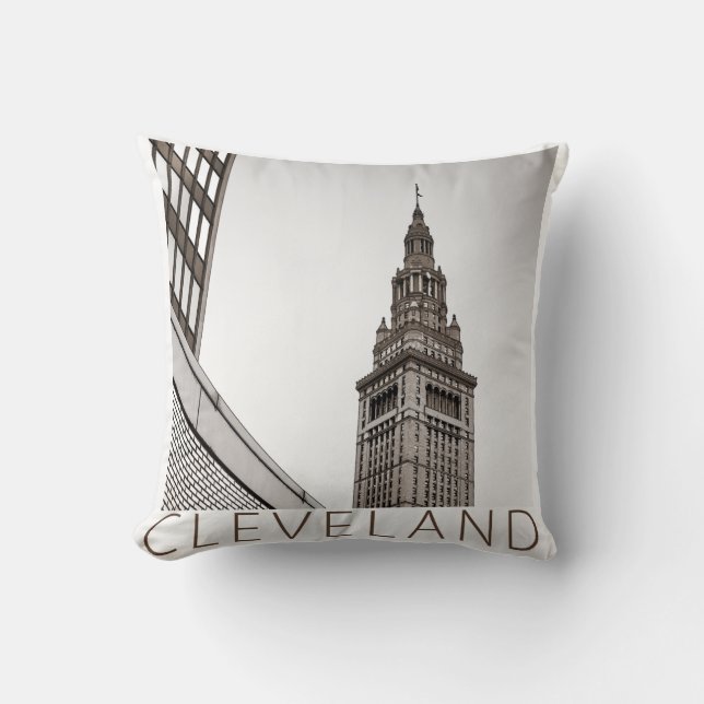 Cleveland - Terminal Tower Cushion (Front)