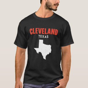 Cleveland Texas USA State America Travel Texas T-Shirt