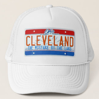 CLEVELAND THE MISTAKE BY THE LAKE TRUCKER HAT