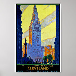 Cleveland Union Terminal Poster