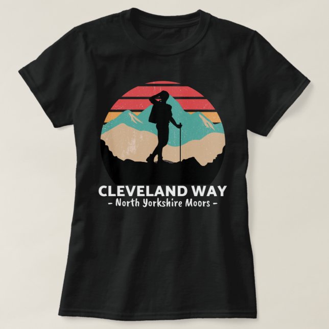 cleveland way T-Shirt (Design Front)