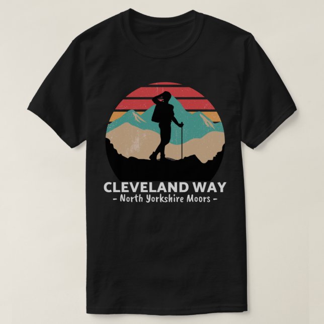 cleveland way T-Shirt (Design Front)