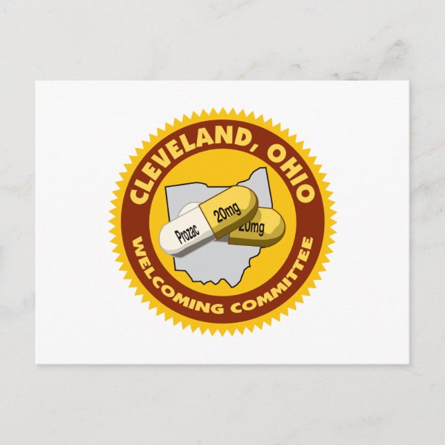 Cleveland Welcome Postcard (Front)