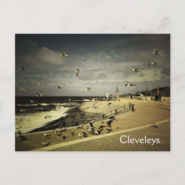 Cleveleys Postcard (Front)