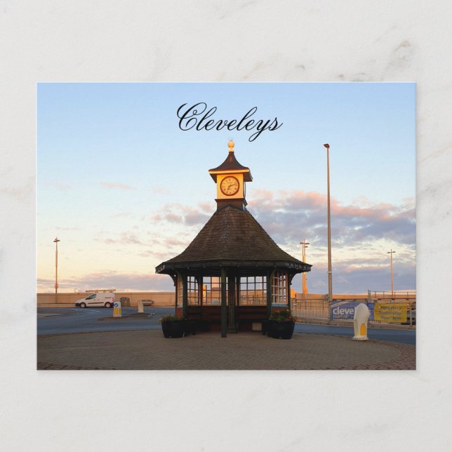 Cleveleys Postcard (Front)