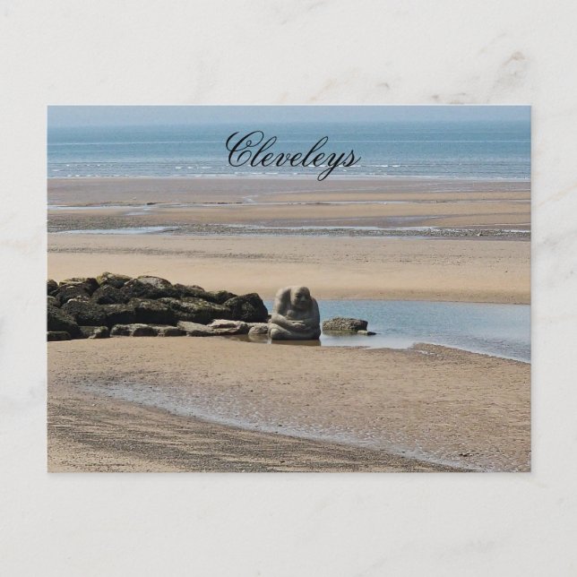 Cleveleys Postcard (Front)
