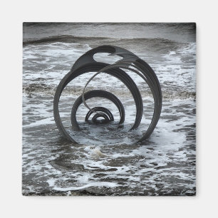 Cleveleys Sea Shell Magnet