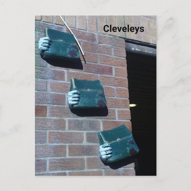 Cleveleys Street Art Handbags Postcard (Front)