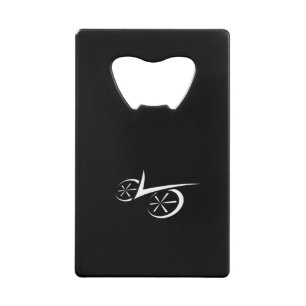 Clever Black Defined Biking Template