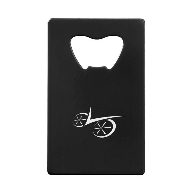Clever Black Defined Biking Template (Front)