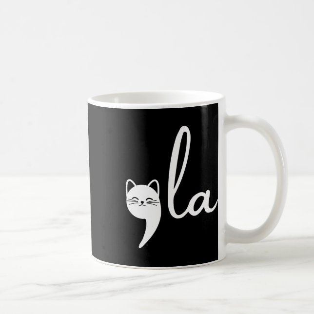 Clever Cat Lady  Coffee Mug (Right)