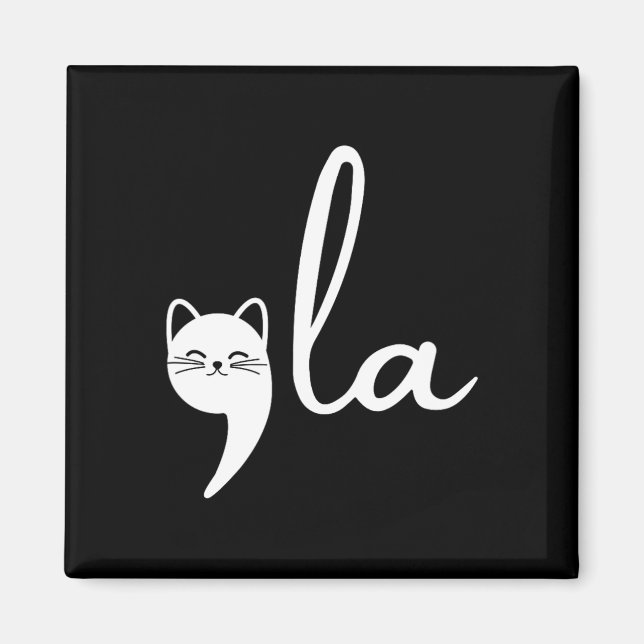 Clever Cat Lady  Magnet (Front)