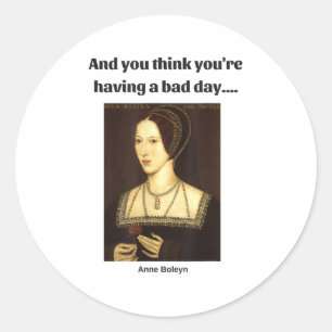 Clever Creations Blue Uni-adults Modern Round Coll Classic Round Sticker