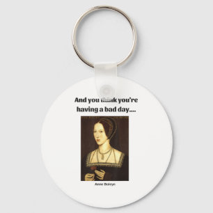 Clever Creations Blue Uni-adults Modern Round Coll Key Ring