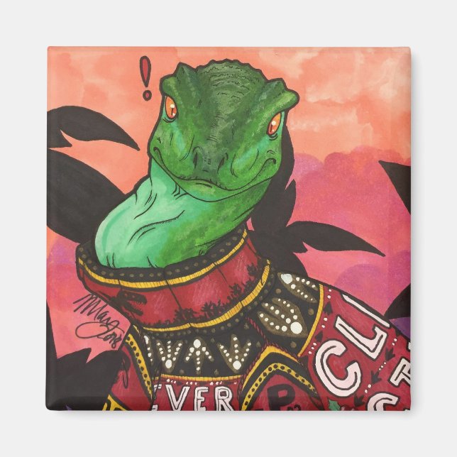 Clever Girl Magnet (Front)